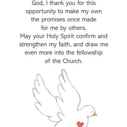 Prayer Card - Confirmation Prayer