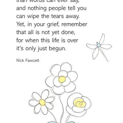 Prayer Card - Only Just BegunPrayer Card - Only Just Begun