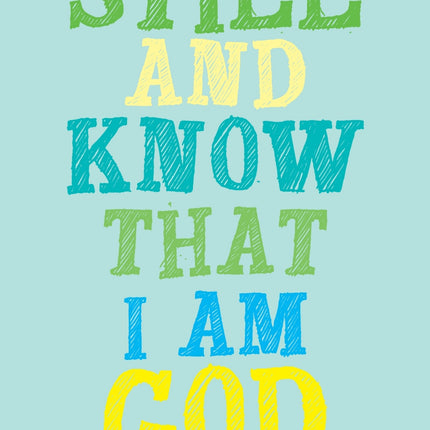 Prayer Card - Be Still And KnowPrayer Card - Be Still And Know