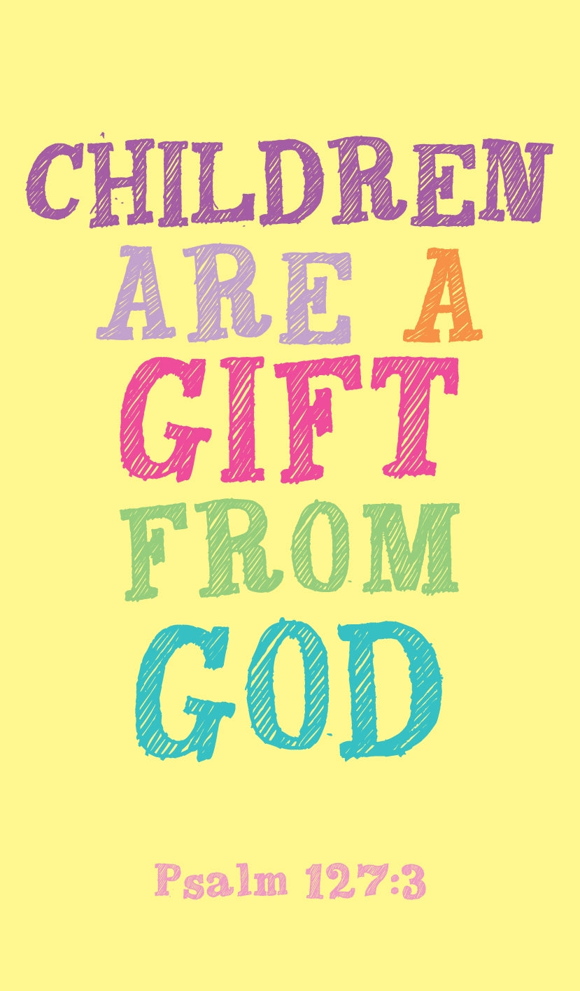 Prayer Card - Children Are A GiftPrayer Card - Children Are A Gift