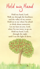 Prayer Card - Hold My HandPrayer Card - Hold My Hand