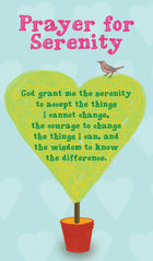 Prayer Card - Prayer For SerenityPrayer Card - Prayer For Serenity