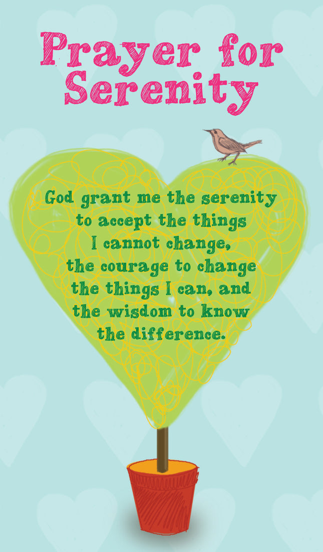Prayer Card - Prayer For SerenityPrayer Card - Prayer For Serenity