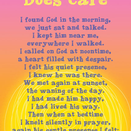 Prayer Card - Someone Does CarePrayer Card - Someone Does Care