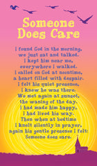 Prayer Card - Someone Does CarePrayer Card - Someone Does Care