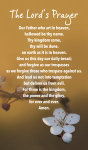 Prayer Card - The Lords PrayerPrayer Card - The Lords Prayer