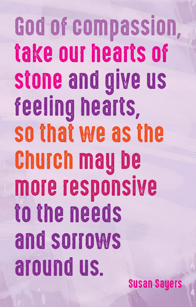 Prayer Card - God Of CompassionPrayer Card - God Of Compassion