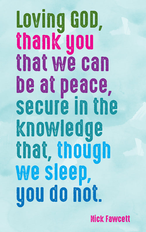 Prayer Card - Loving God Thank YouPrayer Card - Loving God Thank You