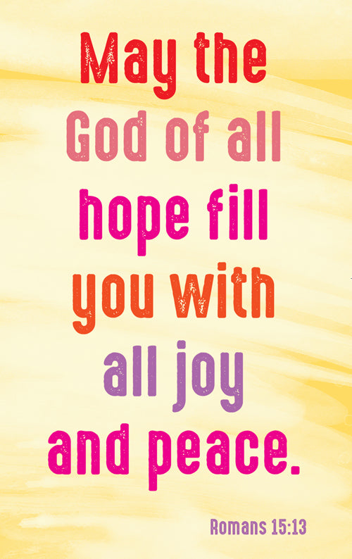 Prayer Card - May The GodPrayer Card - May The God