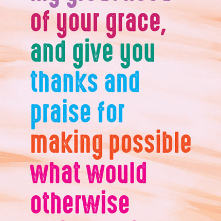 Prayer Card - Lord I RecognisePrayer Card - Lord I Recognise