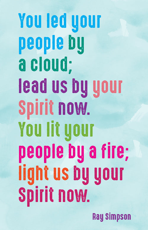 Prayer Card - You Led Your PeoplePrayer Card - You Led Your People
