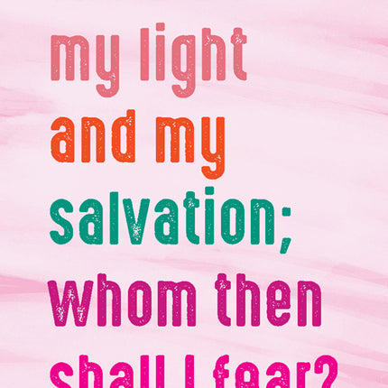 Prayer Card - The Lord Is LightPrayer Card - The Lord Is Light