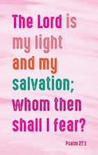 Prayer Card - The Lord Is LightPrayer Card - The Lord Is Light