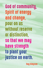 Prayer Card - God Of CommunityPrayer Card - God Of Community