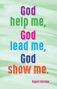 Prayer Card - God Help MePrayer Card - God Help Me