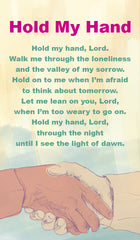 Hold My Hand - Prayer CardHold My Hand - Prayer Card