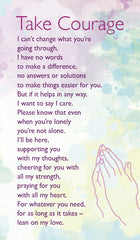 Take Courage - Prayer CardTake Courage - Prayer Card