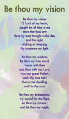 Be Thou My Vision - Hymn Card  (Double Sided)Be Thou My Vision - Hymn Card  (Double Sided)