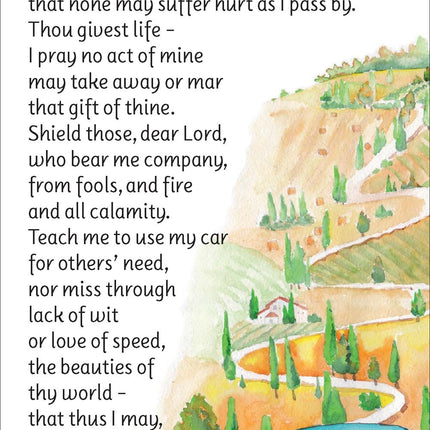 Motorists Prayer - Prayer Card New For 2019Motorists Prayer - Prayer Card New For 2019