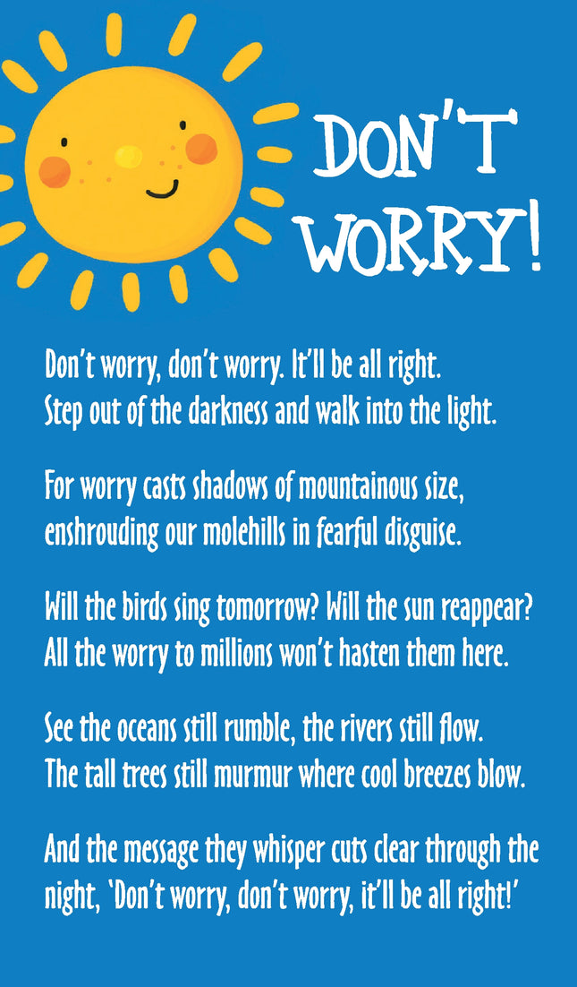 Dont Worry - Prayer Card New For 2019Dont Worry - Prayer Card New For 2019