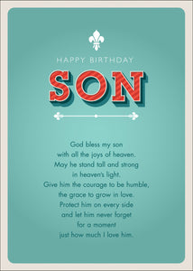 Happy Birthday - SonHappy Birthday - Son
