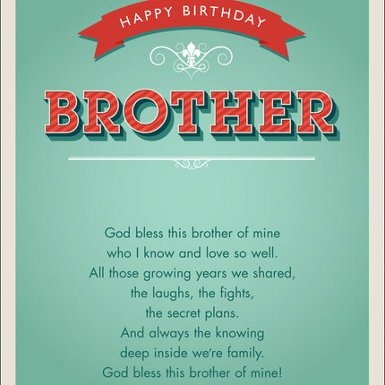 Happy Birthday - BrotherHappy Birthday - Brother