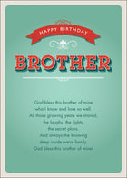 Happy Birthday - BrotherHappy Birthday - Brother