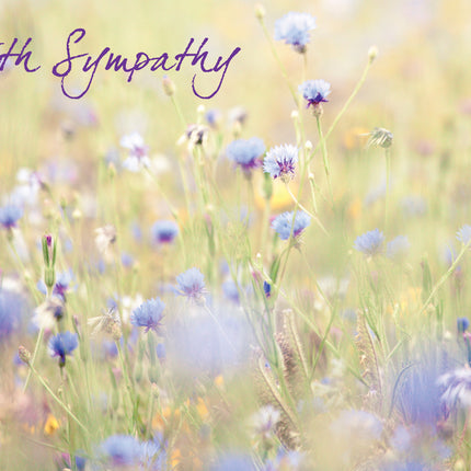 With Sympathy - Std Card GlossWith Sympathy - Std Card Gloss