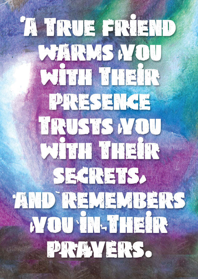 True Friend - Lesley HollingworthTrue Friend - Lesley Hollingworth