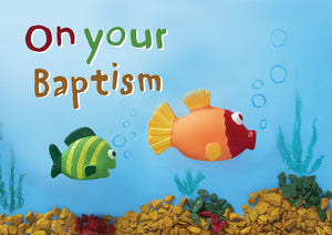 On Your Baptism - Two Fishes (Child)  -  Standard CardOn Your Baptism - Two Fishes (Child)  -  Standard Card