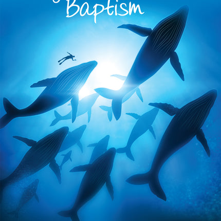 On Your Baptism - Whales (Adult)  -  Standard CardOn Your Baptism - Whales (Adult)  -  Standard Card