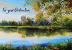 For Your Ordination - Church Landscape -  Standard CardFor Your Ordination - Church Landscape -  Standard Card