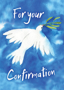 For Your Confirmation - Dove - Standard Card - GlossFor Your Confirmation - Dove - Standard Card - Gloss