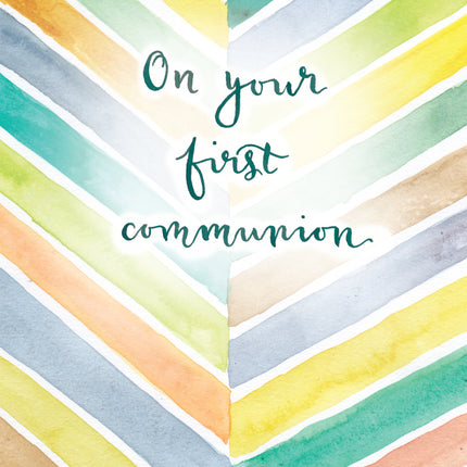 On Your First Communion- Standard CardOn Your First Communion- Standard Card