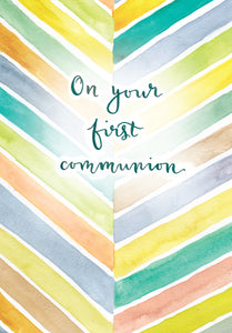 On Your First Communion- Standard CardOn Your First Communion- Standard Card