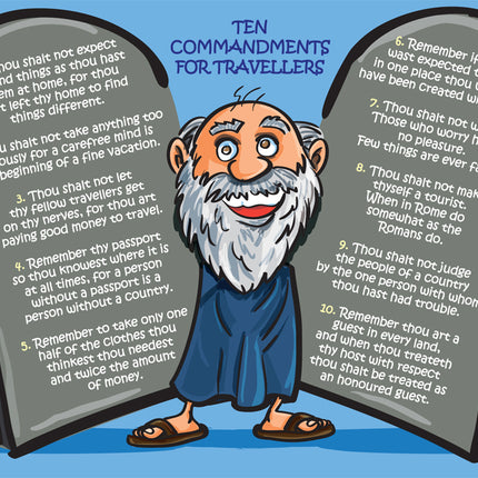 Ten Commandments For TravellersTen Commandments For Travellers