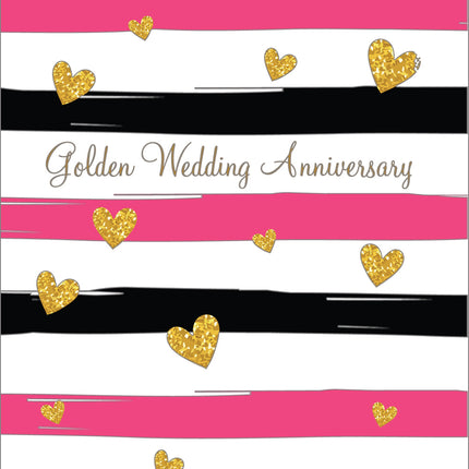 Golden Anniversary - StripesGolden Anniversary - Stripes