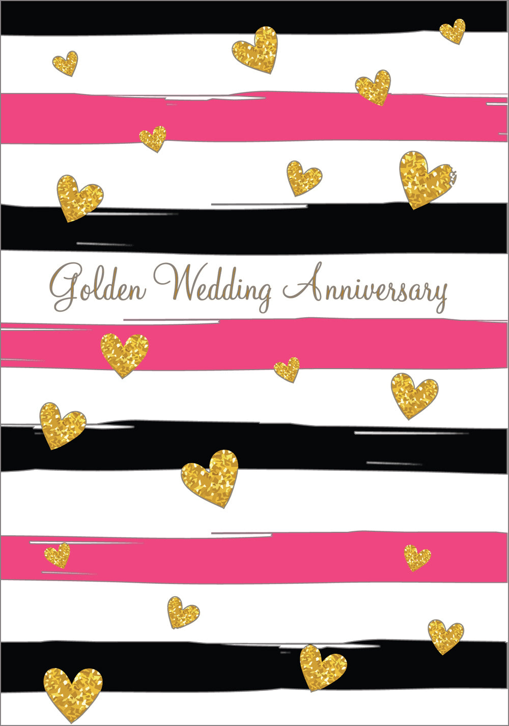Golden Anniversary - StripesGolden Anniversary - Stripes