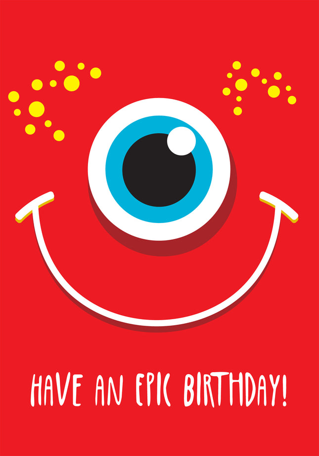 Have An Epic Birthday - Standard Card Gloss (6 Pack)Have An Epic Birthday - Standard Card Gloss (6 Pack)