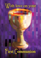 With Love On First Communion - Standard Card Gloss (6 Pack)With Love On First Communion - Standard Card Gloss (6 Pack)