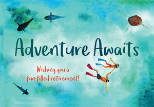 Adventure Awaits - Std Card Waterboard (6 Pack)Adventure Awaits - Std Card Waterboard (6 Pack)