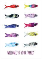 Welcome To Your Family - Std Card Waterboard (6 Pack)Welcome To Your Family - Std Card Waterboard (6 Pack)