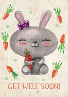 Get Well Soon  - Std Card  Waterboard (6 Pack)Get Well Soon  - Std Card  Waterboard (6 Pack)