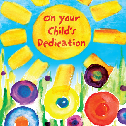 On Your Childs Dedication - Std Card  Waterboard (6 Pack)On Your Childs Dedication - Std Card  Waterboard (6 Pack)