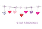 With Love Wedding Day (Hearts) - Std Card  Gloss (6 Pack)With Love Wedding Day (Hearts) - Std Card  Gloss (6 Pack)
