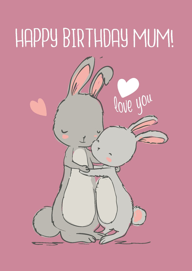 Happy Birthday Mum - Std Card  Gloss (6 Pack)Happy Birthday Mum - Std Card  Gloss (6 Pack)