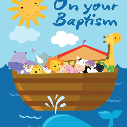 On Your Baptisim - Noah Whale Std Card  Gloss (6 Pack)On Your Baptisim - Noah Whale Std Card  Gloss (6 Pack)