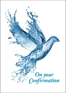 On Your Confirmation - Water Dove Std Card  Gloss (6 Pack)On Your Confirmation - Water Dove Std Card  Gloss (6 Pack)