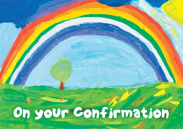On Your Confirmation - Rainbow Std Card  Gloss (6 Pack)On Your Confirmation - Rainbow Std Card  Gloss (6 Pack)