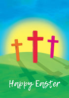 Happy Easter - Crosses Std Card  Gloss (6 Pack)Happy Easter - Crosses Std Card  Gloss (6 Pack)